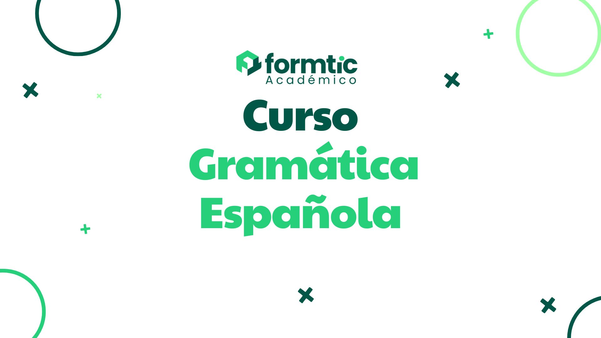 Curso Gramática Española