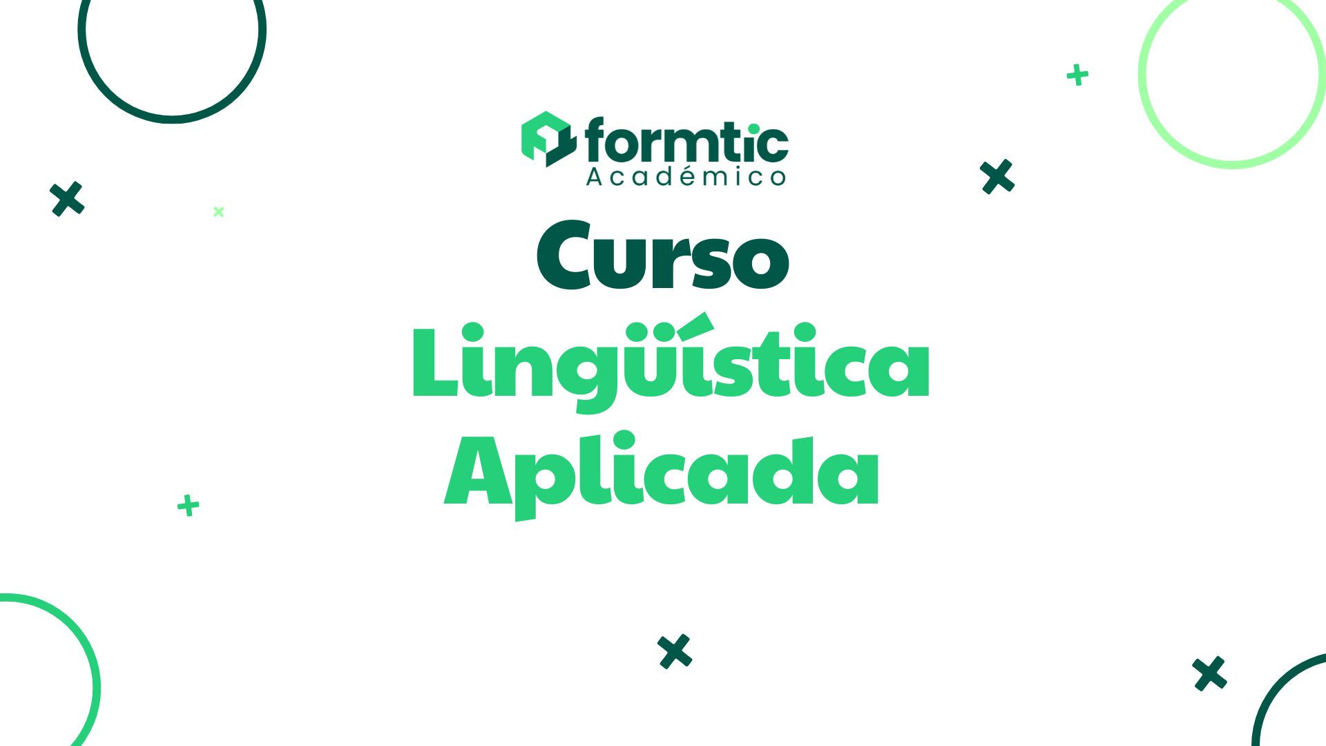 Curso Lingüística Aplicada