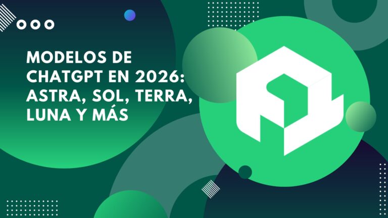 Modelos de ChatGPT en 2026: Astra, Sol, Terra, Luna y más