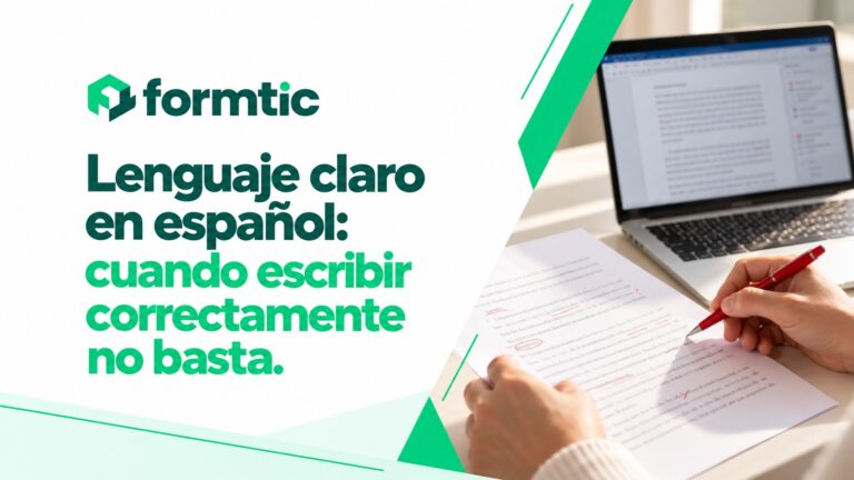 Lenguaje claro en español: cuando escribir correctamente no basta